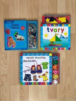 3 dětské herní knížky