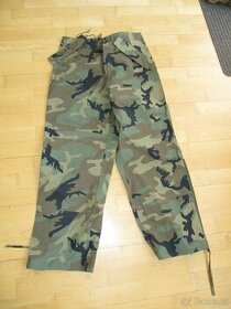 Vojenské goratexové kalhoty US woodland,nové. - 1