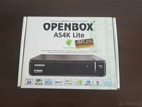 Nový Openbox AS4K Lite satelitný prijímač