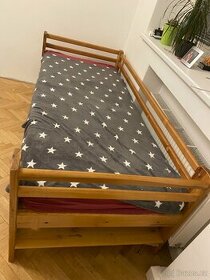 Jednolůžková postel i s matrací
