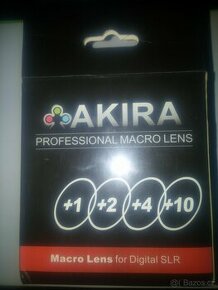 Akira makro čočky 62 mm