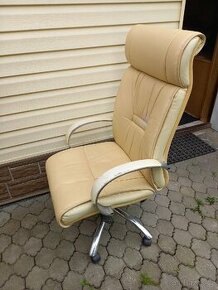 Kancelářská židle kožená