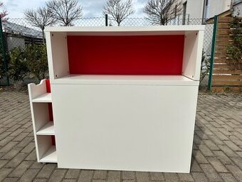 Výsuvná policová skříňka ikea,botník