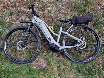 Damske elektrokolo trekingovy cross