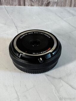 Olympus M.ZUIKO Cap Lens 9 mm f/8 černý
