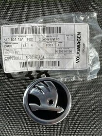 Ozdobný kryt Škoda na ALU kola 56mm