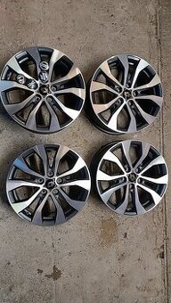 R17 5x114,3 mm ALU disky antracitovo-leštené