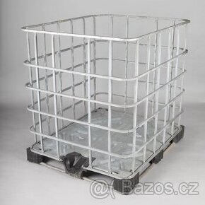 Kubíková nádrž 1000l - klec