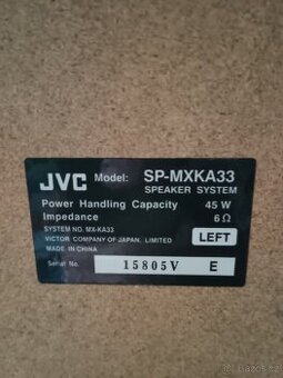Reproduktory JVC - 1