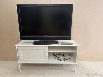 Sony Bravia TV + bílý TV stolek – plně funkční