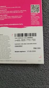 Prodam T.Mobile sim