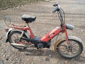 Jawa 207 Babetta s kartičkou , původní lak, viz.foto.
