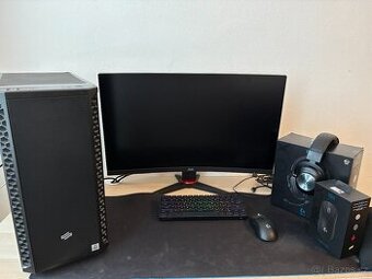 Herní PC komplet s RTX 3060, 280Hz monitor a příslušenství