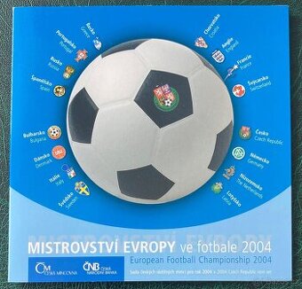 ČNB -sada oběžných mincí -2004 mistrovství Evropy ve fotbale