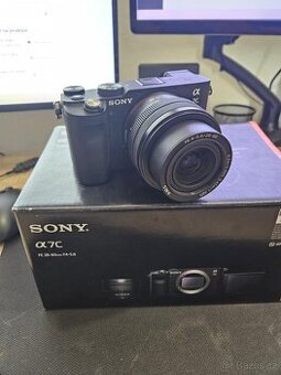 Sony Alpha A7C + příslušenství