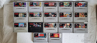 STARÉ TV VIDEOHRY - SUPER NINTENDO SNES 1993