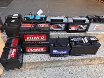 Autobaterie 100ah autobaterie 74ah autobaterie 62ah a další