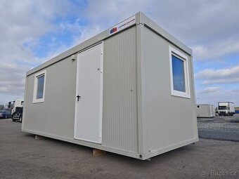 KANCELÁŘ, ZAHRADNÍ DOMEK 6.1x2.4m - 2 místnosti