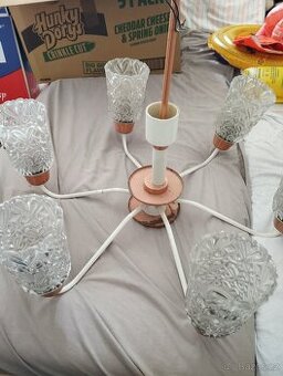 Retro Lustr Kamenický Šenov