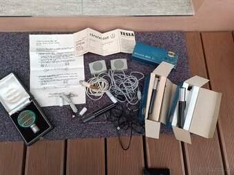 Retro mikrofon TESLA+ mikrofon MDO.