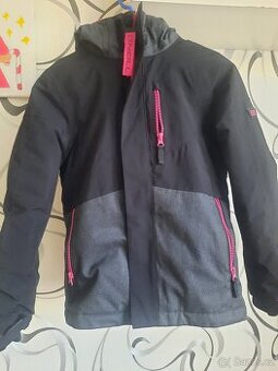 Dívčí zimní/lyžařská bunda, vel. 140