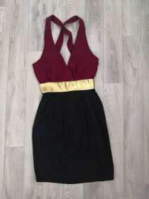 Party šaty s holými zády