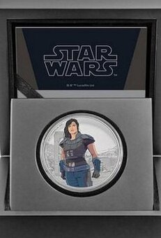 Stříbrná mince Cara Dune™ 1 Oz 2021 (Star Wars™ Mandalorian™