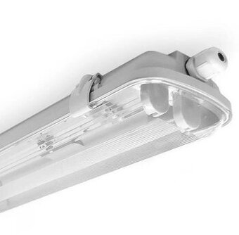 Zářivkové svítidlo 2xG13/18W 2ks + 4ks T8 trubice