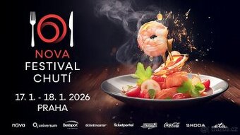 Vstupenky na Nova Festival chutí 18.1.2026