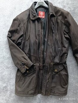 Pánská kožená bunda z pravé kůže