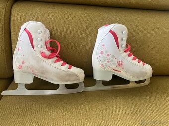 Dívčí brusle s beránkem velikost 33