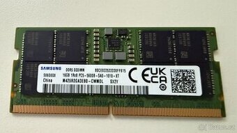 Operační paměť DDR5 16GB SODIMM