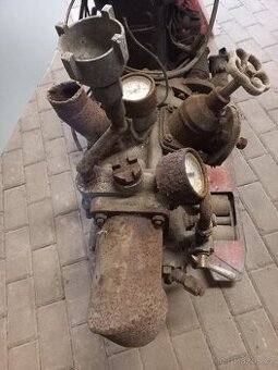 Motor s čerpadlem pro vodní dělo