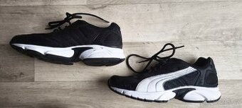 Puma - parádní nové pánské tenisky, č/b, vel. 41/7,5