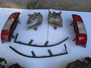 zadní světla a mlhovky opel Omega B facelift