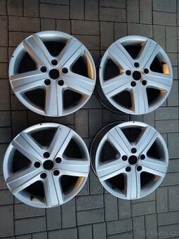 Zánovní zátěžové al disky 17" THUNDER ORIGINAL VW T5,T6