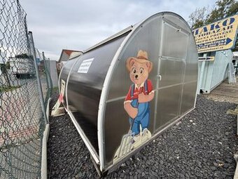 Skleník Tulipan (3 × 4 m) – výstavní kus
