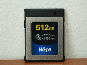 Wise CFexpress Type B Mk-II 512GB WI-CFX-B512M2