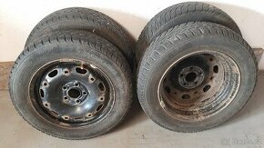 Plechové disky + pneu na Škoda Fabia 1 - 1