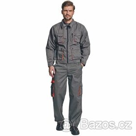 Montérky s laclem Desman vel. 50 L + bunda