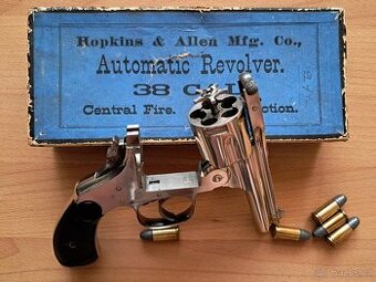 Historický revolver Hopkins&Alien Double Action 38SW 3"