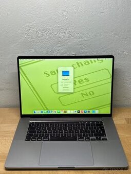 MacBook Pro 16” 2019 CTO/16GB RAM/I7/512GB SSD/ Záruka