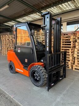 Čelní vysokozdvižný vozík Hangcha 3500kg, Diesel, Kubota - 1