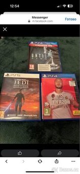 Hry na PS5 / PS4 JJEDY, FIFA, UNTIL DAWN