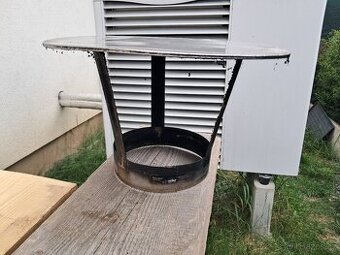 Stříška na komín 200 mm nerez
