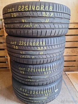 Prodám letní pneu 225/40/18 Continental