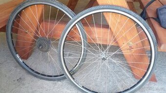 28" ráfky na trekingové kolo s rychloupínáky