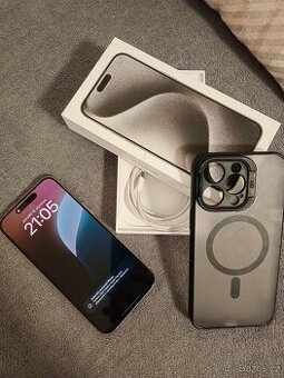 iPhone 15 pro Max 256gb Natural Titan