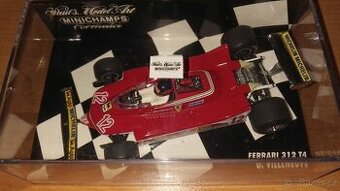 F1 Ferrari 312 T4 #12 Gilles Villeneuve 1979 Minichamps 1:43