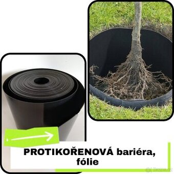 Protikořenová bariéra, fólie